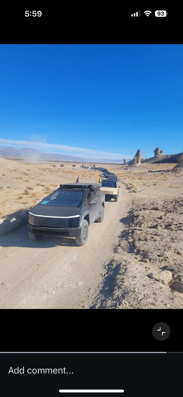 Tesla Cybertruck Latest Cyber Odyssey brought the heat… IMG_9083