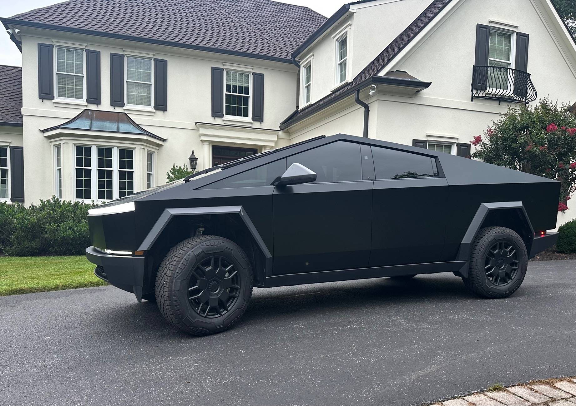 Tesla Roadster 2nd gen CT PPF WRAP - MATTE Black or Glossy Black IMG_9106