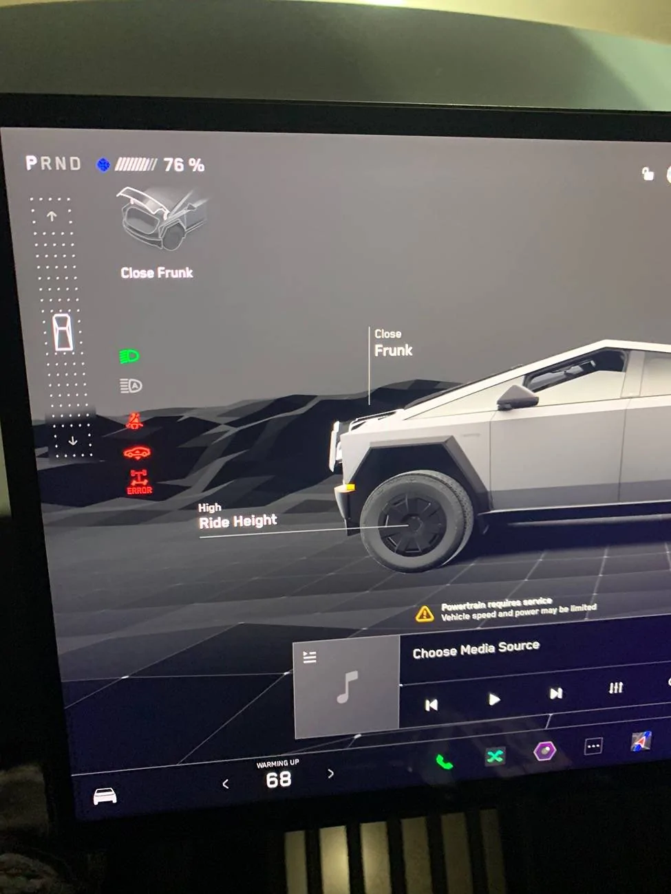 Tesla Roadster 2nd gen Cybertruck Bricked!! IMG_9137
