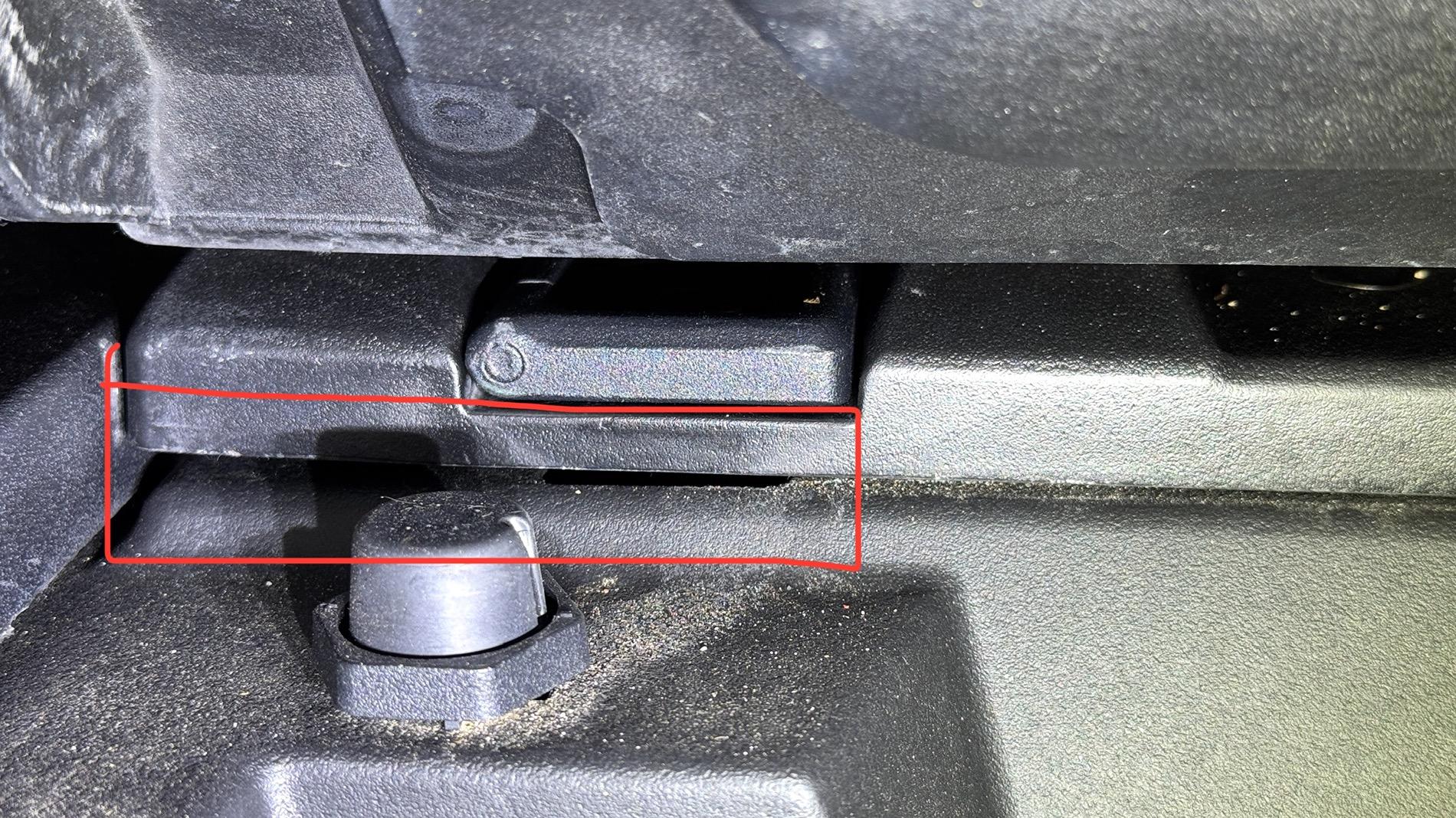 Tesla Roadster 2nd gen Fixed Vault Cargo Divider replacements being sent by Tesla IMG_9238