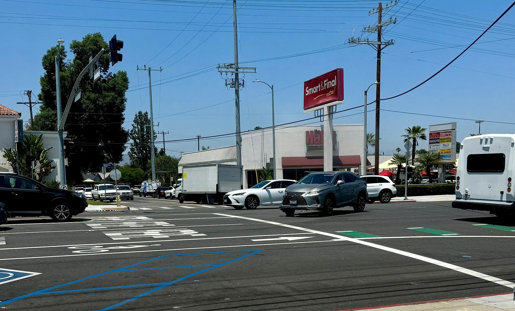 Tesla Roadster 2nd gen Cybertruck crash vs. Lexus IMG_9420