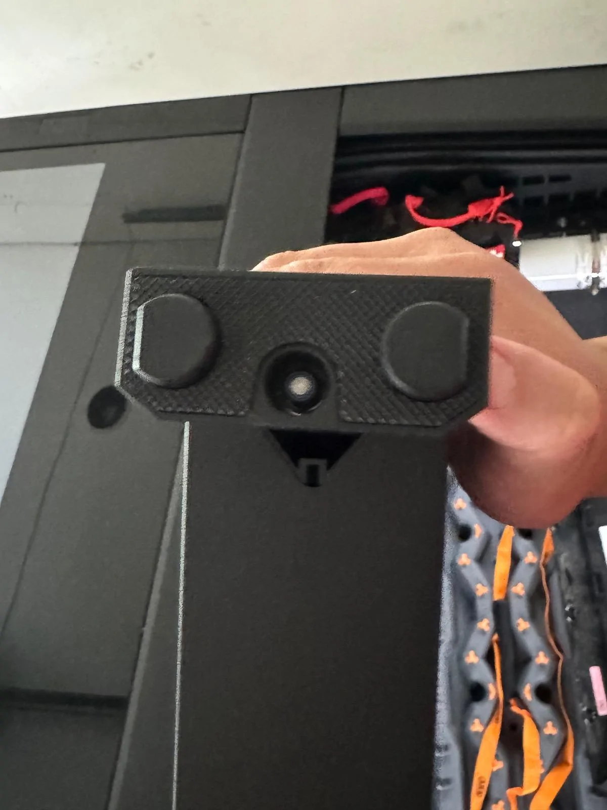 Tesla Roadster 2nd gen Fixed Vault Cargo Divider replacements being sent by Tesla IMG_9478