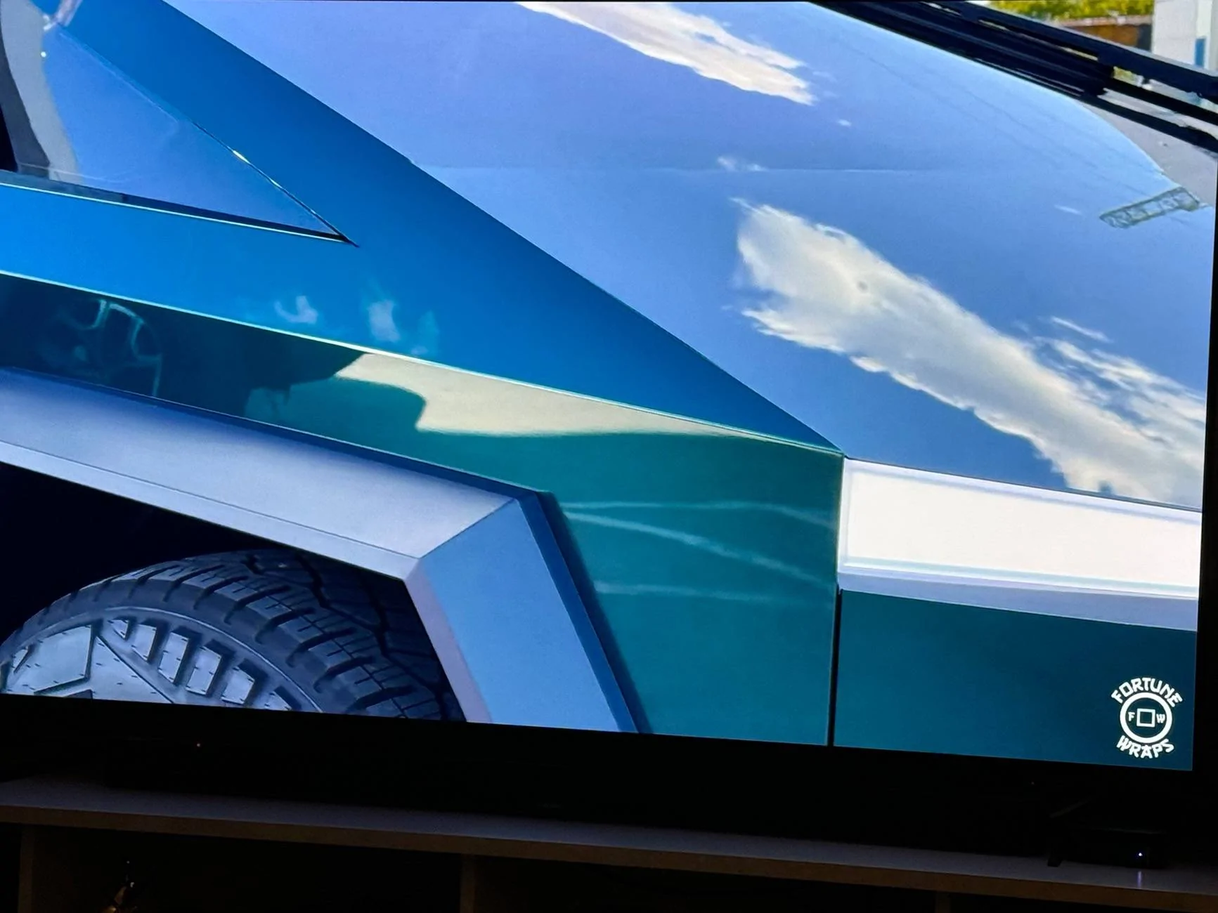 Tesla Cybertruck Show Off Your Wrapped Cybertruck!🚗✨ To Win Teslaunch DIY Color Wrap Film Giveaway IMG_9508