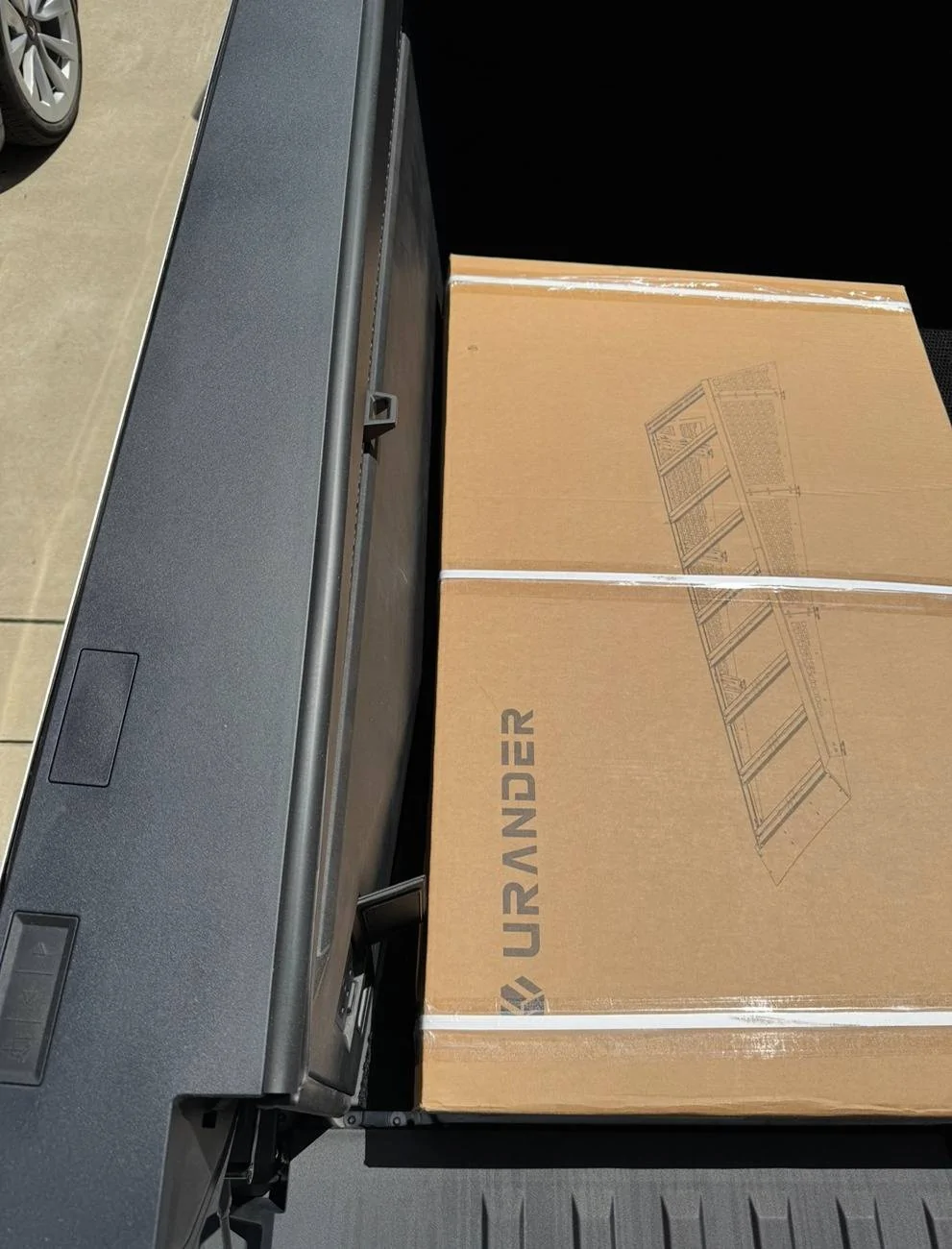 Tesla Cybertruck Joshua Tree Adventure with the Cybertruck – Overlanding Setup, CyberTent Mode, and LED-Lit Awning (Urander) IMG_9542