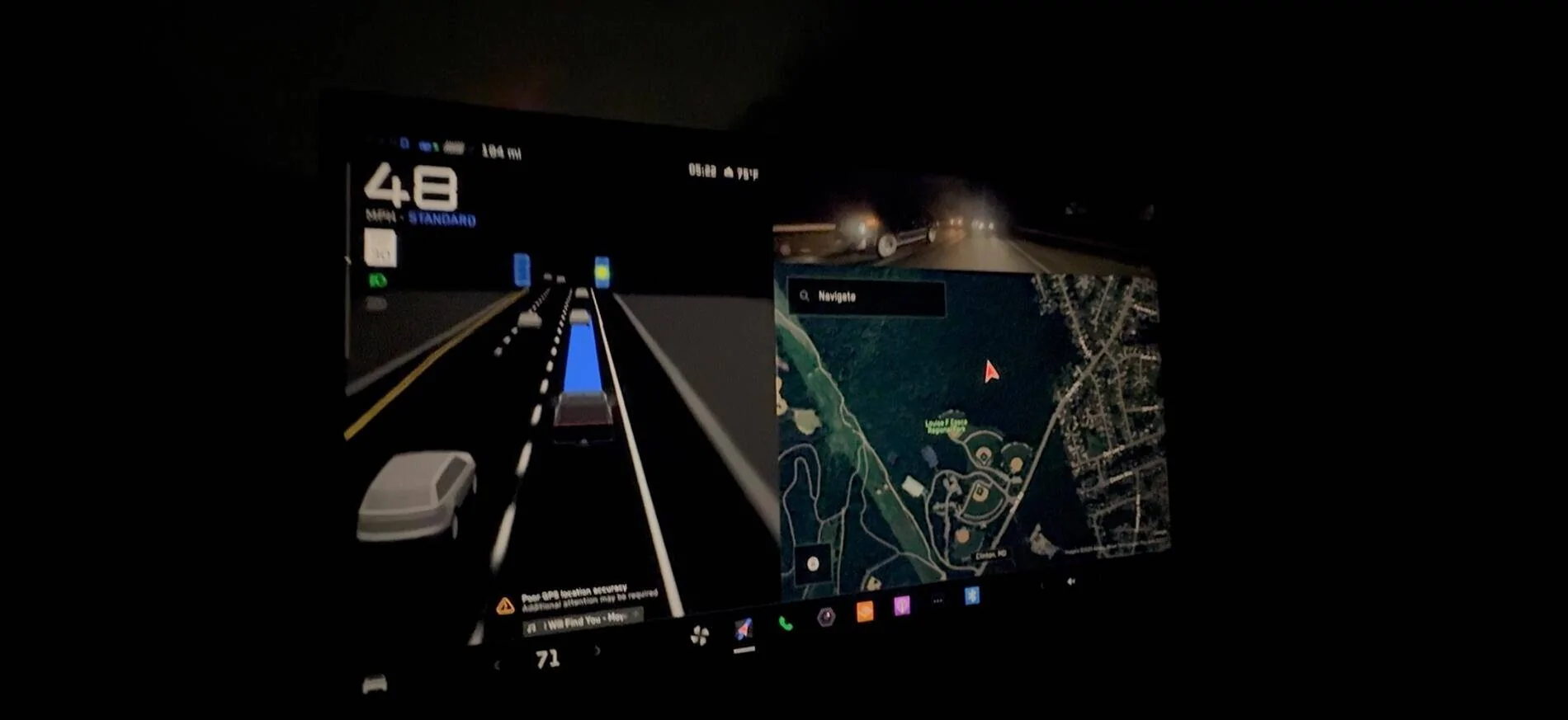 Tesla Roadster 2nd gen FSD Stopped, cruise stopped, parking brake degraded… IMG_9756