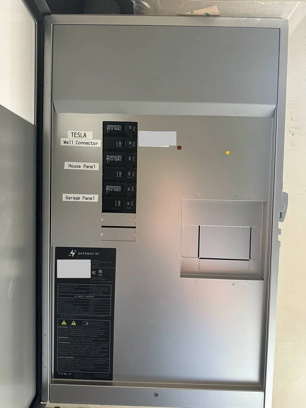 Tesla Roadster 2nd gen Powershare update: Home Backup enabled for Solar + Backup Switch IMG_9849