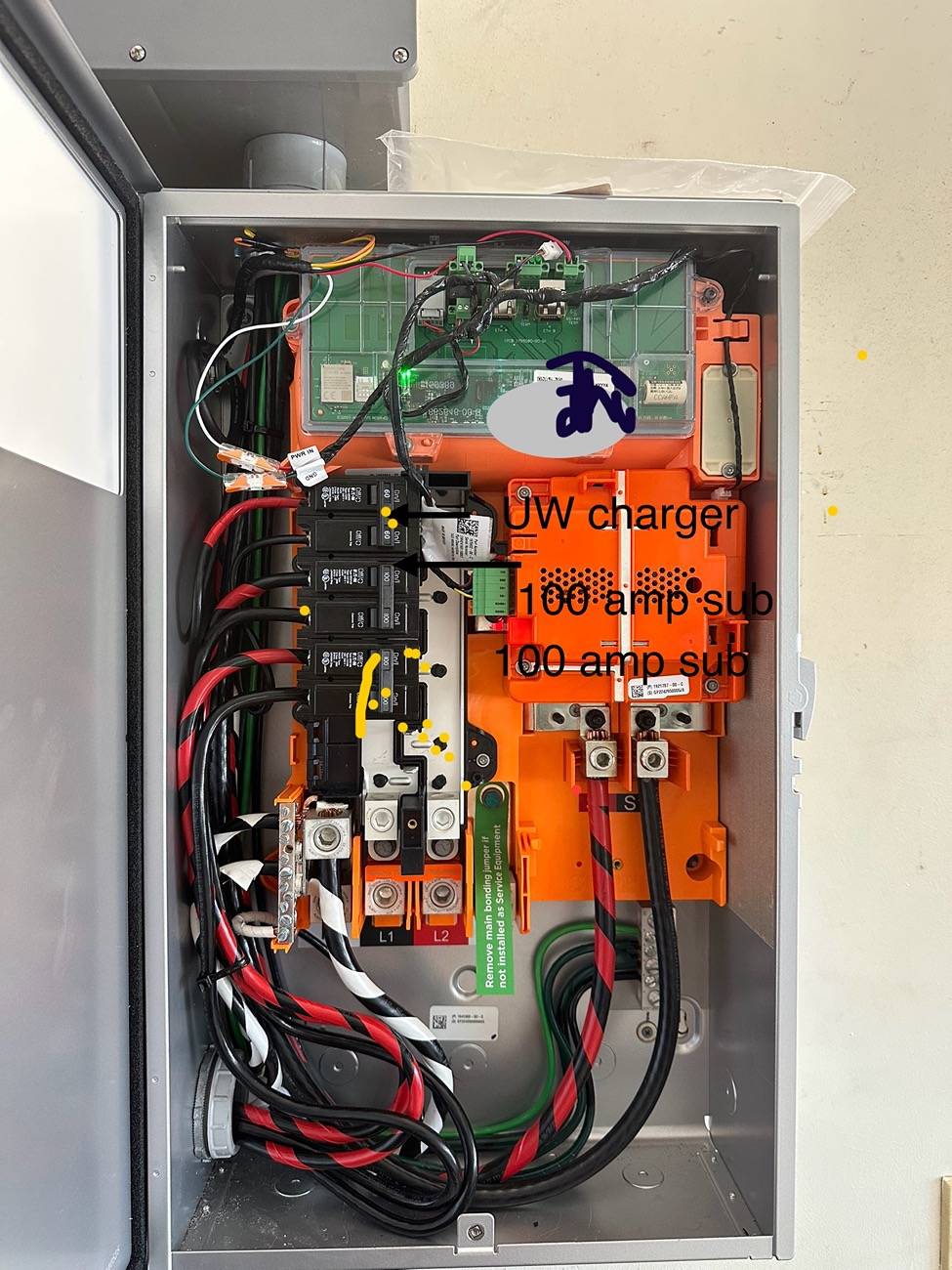 Tesla Roadster 2nd gen Powershare update: Home Backup enabled for Solar + Backup Switch IMG_9884