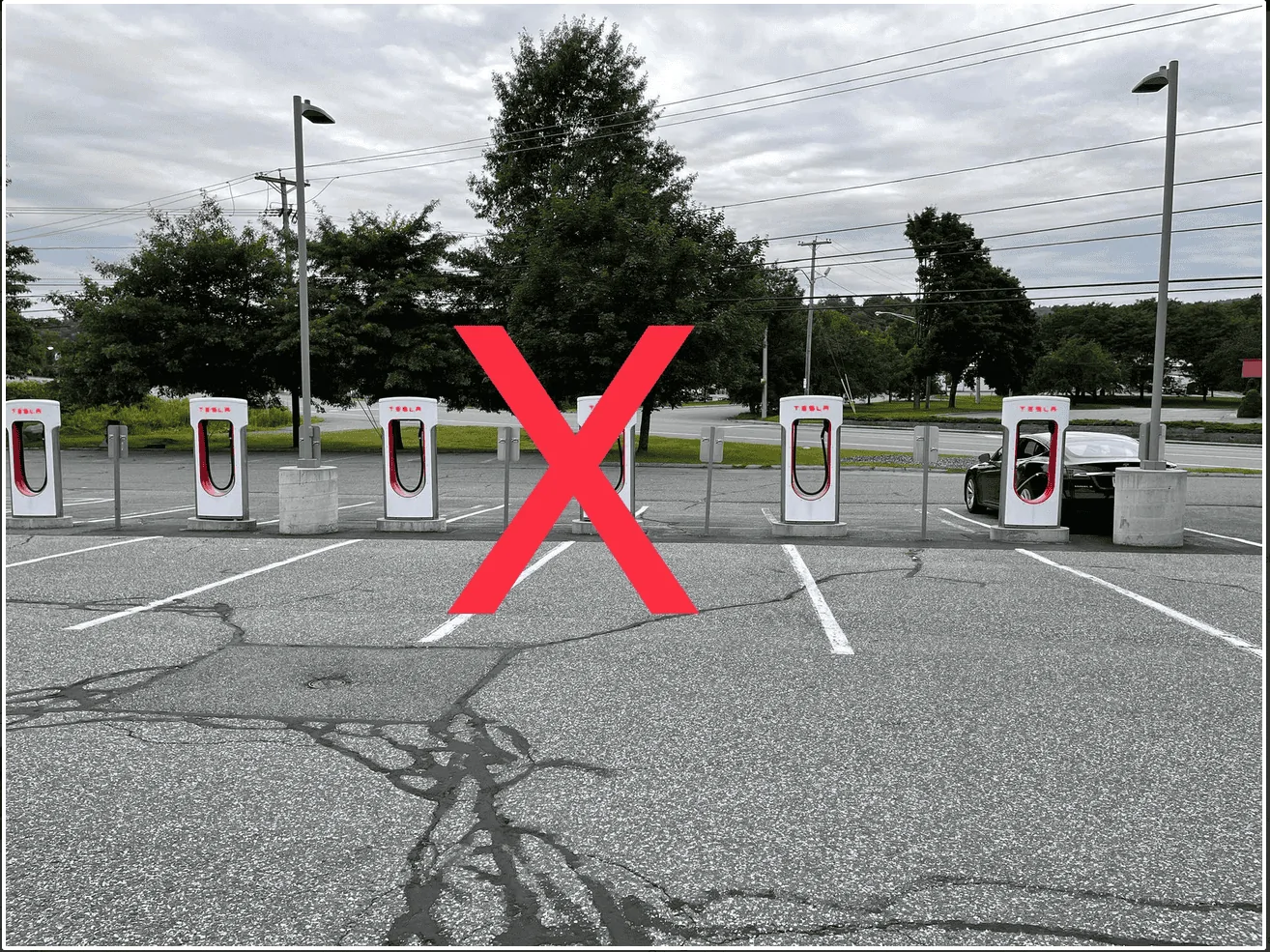 Tesla Cybertruck Charging stations. Lebanon