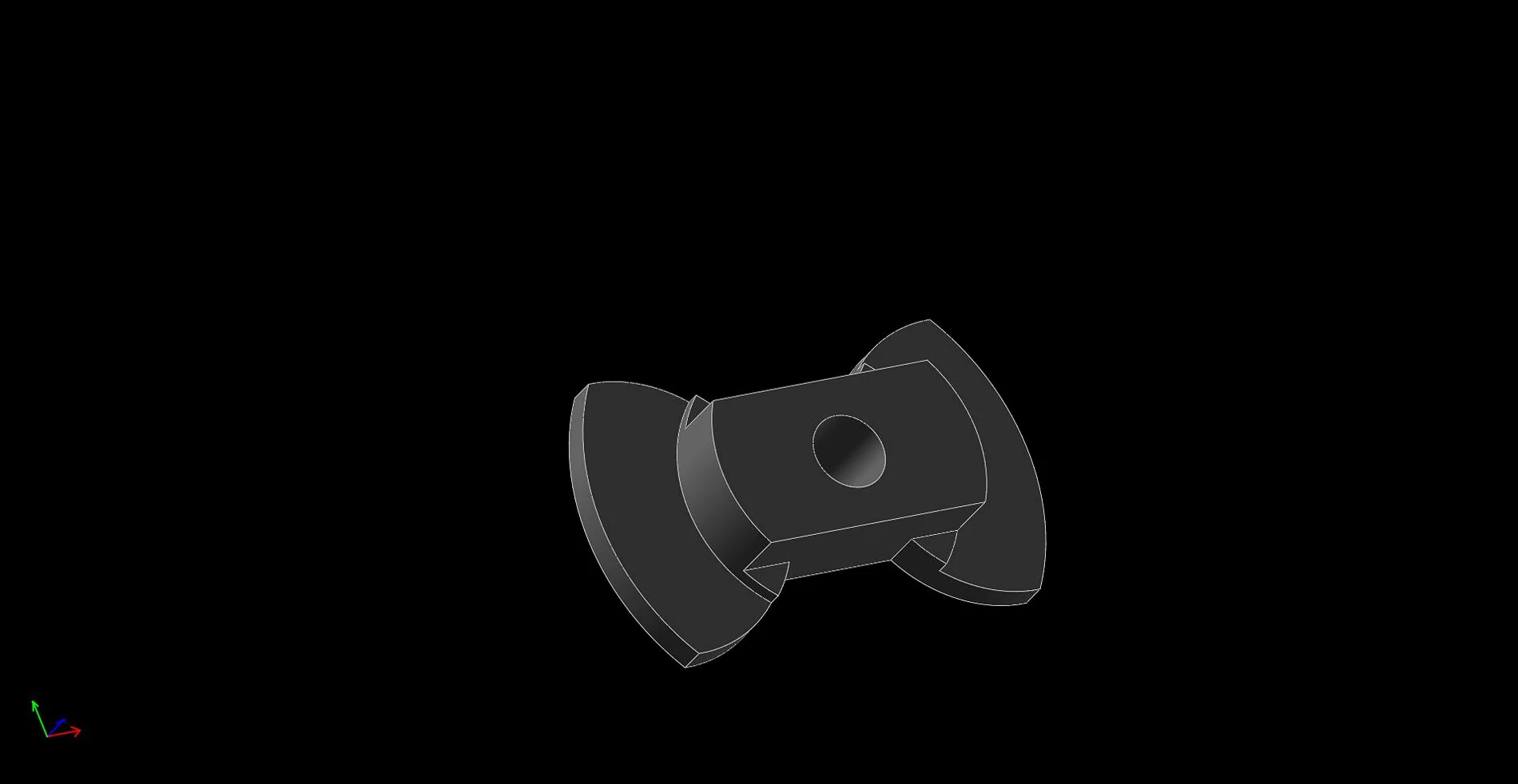 Tesla Roadster 2nd gen L-Track Nut (3D print w/ STL file) ltrack_nut
