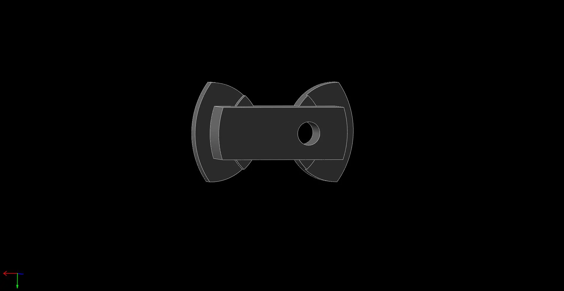 Tesla Roadster 2nd gen L-Track Nut (3D print w/ STL file) ltrack_nut_offset2