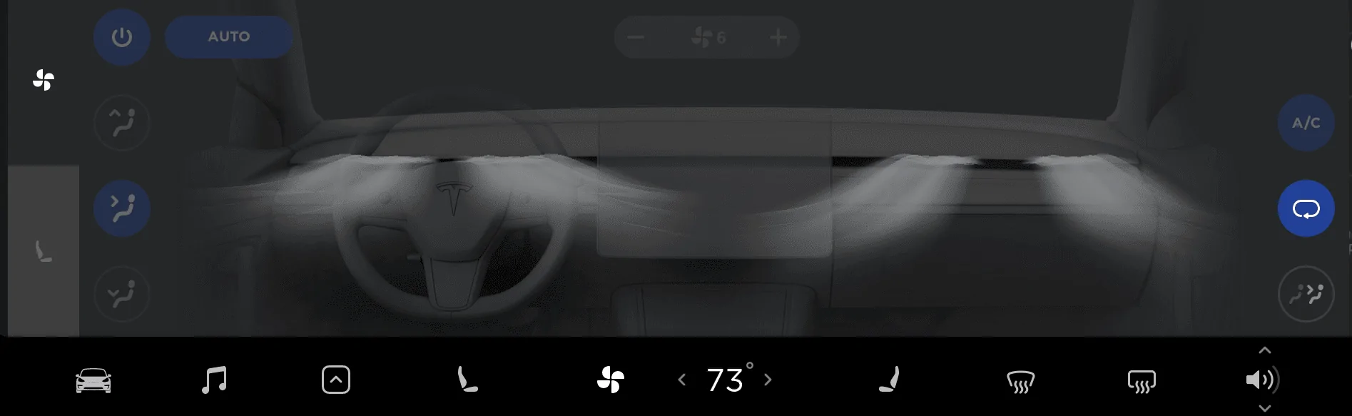 Tesla Roadster 2nd gen HVAC - Not providing air to either front side windows m3_airwav