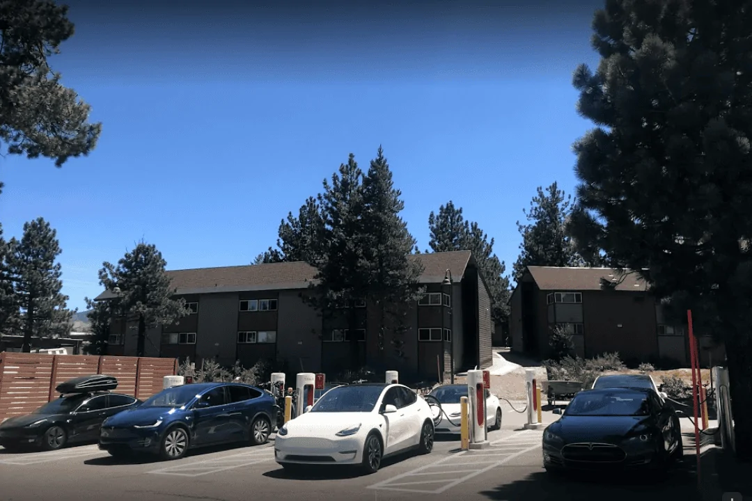 Tesla Cybertruck Cybertrucks Will Have Larger Parking Spots at Tesla Superchargers Mammoth Mountain