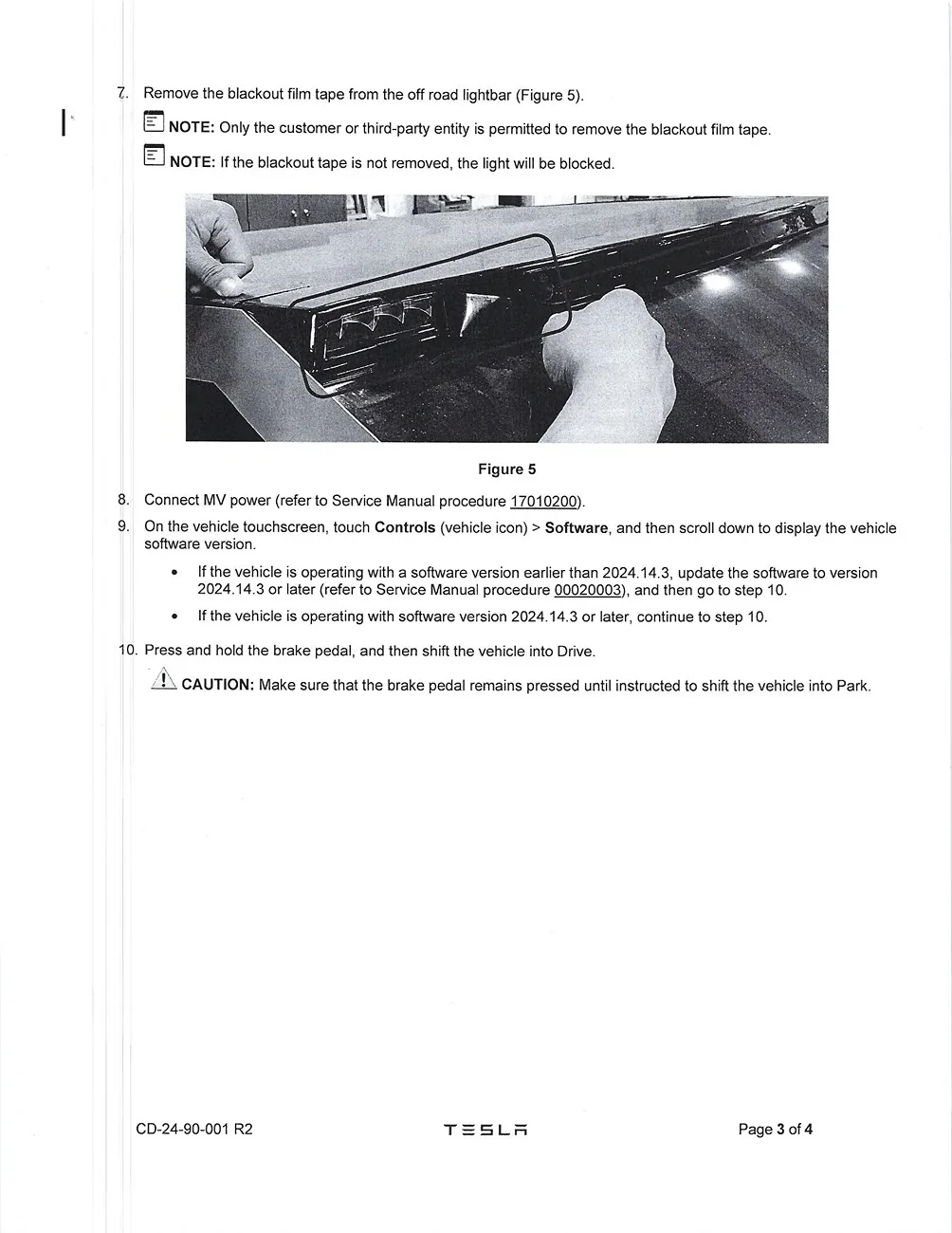 Tesla Roadster 2nd gen Tesla Lightbar Install Page 3