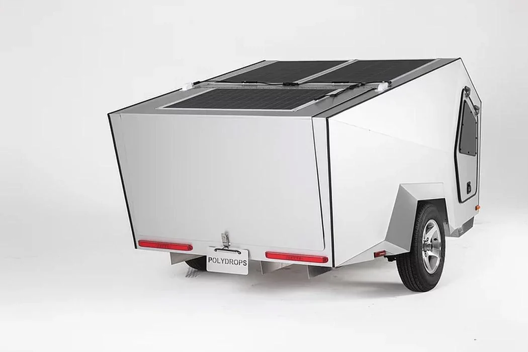 Tesla Cybertruck Cybertruck worthy battery operated trailer promises energy efficiency for electric vehicles! Polydrops-P17A-trailer-for-electric-vehicles-9