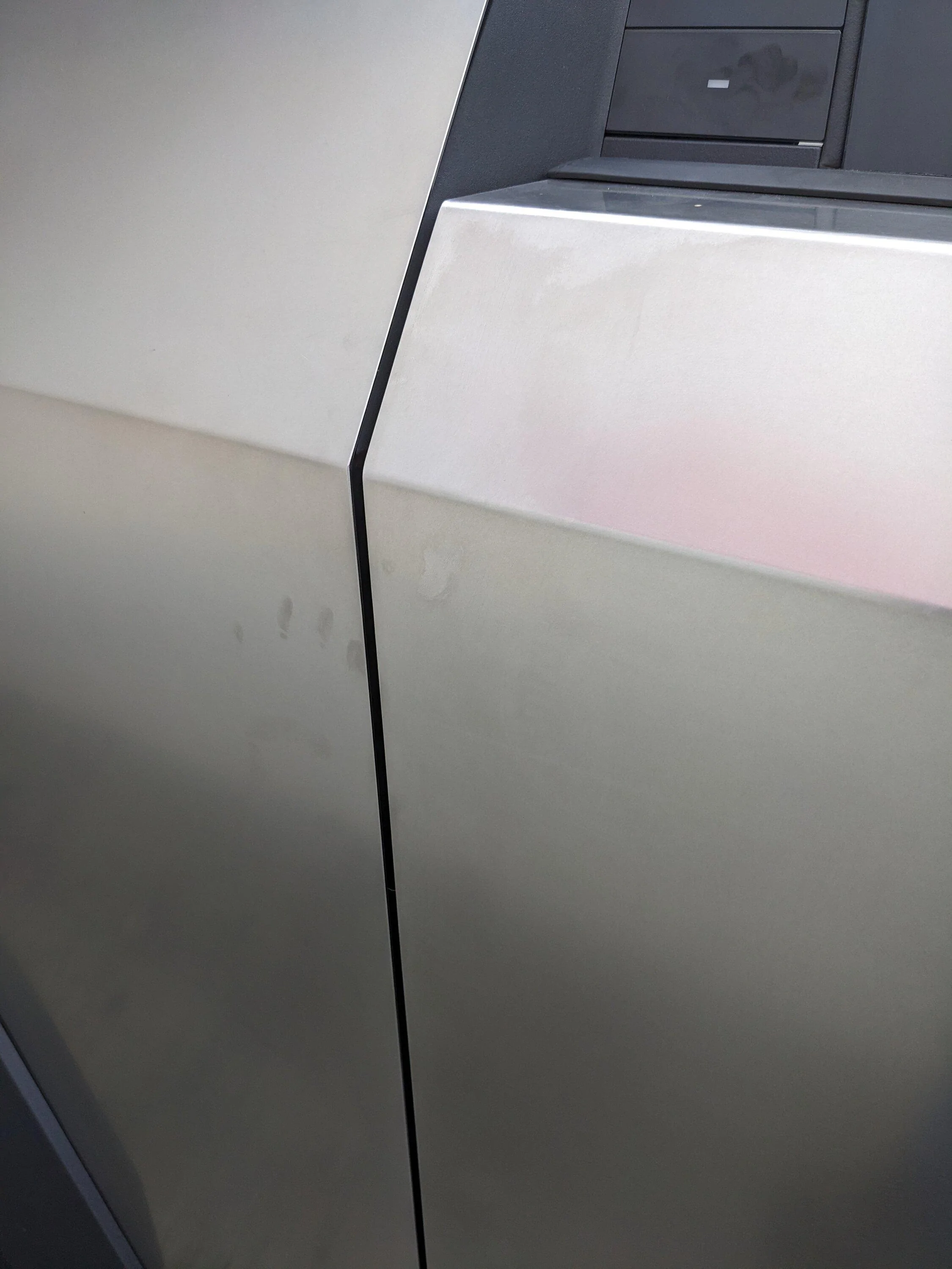 Tesla Roadster 2nd gen PSA on maintaining the stainless steel PXL_20240216_185954756