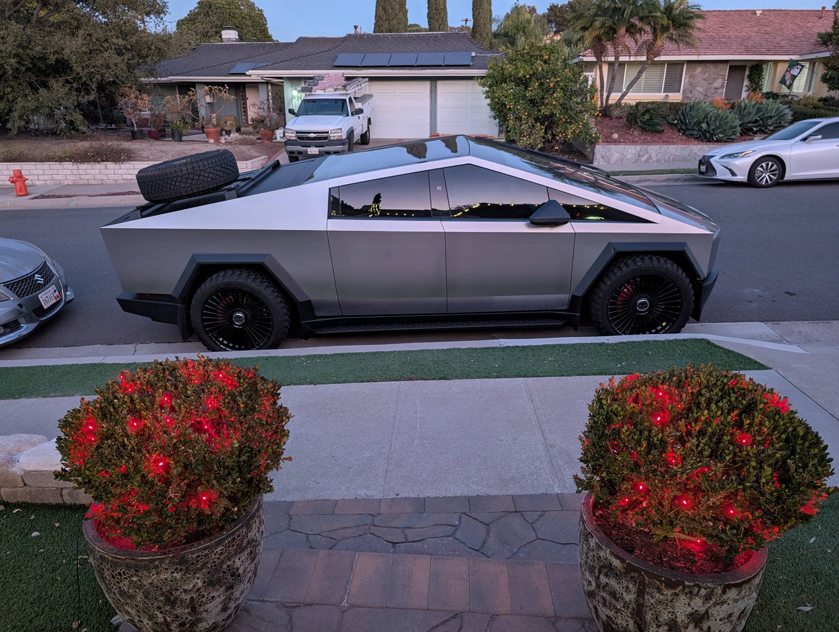 Tesla Cybertruck Show Off Your Wrapped Cybertruck!🚗✨ To Win Teslaunch DIY Color Wrap Film Giveaway PXL_20241117_010440133