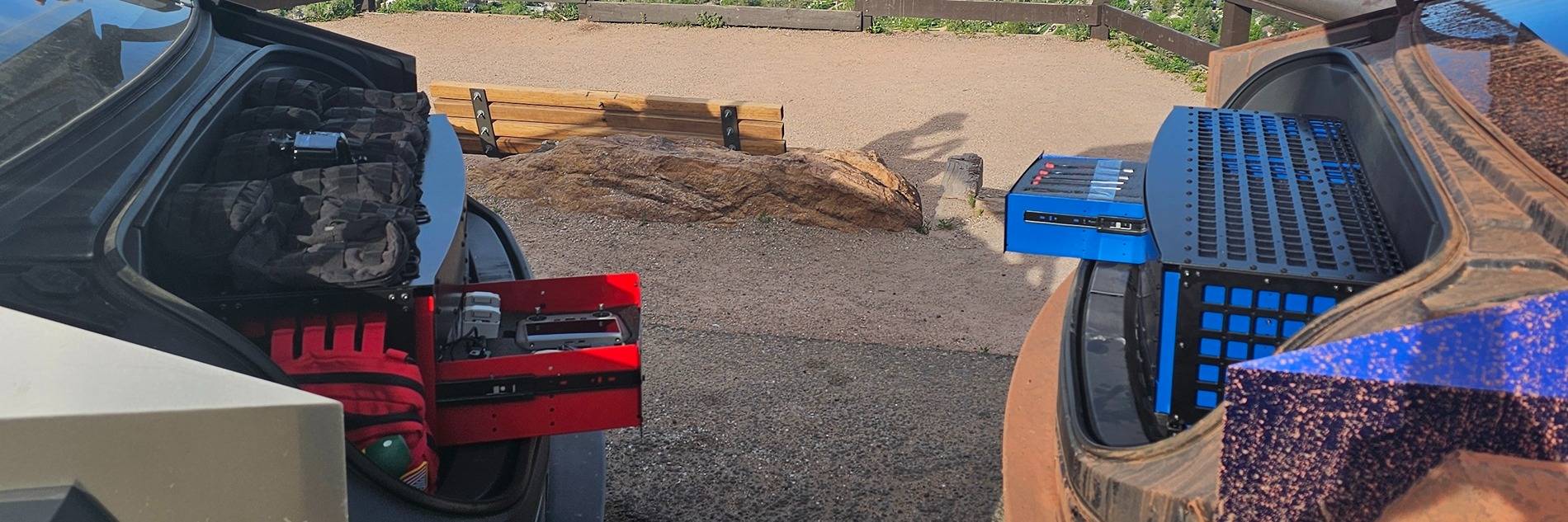 Tesla Cybertruck Tool Box with Pullout Drawers for Frunk? qn840n (1)