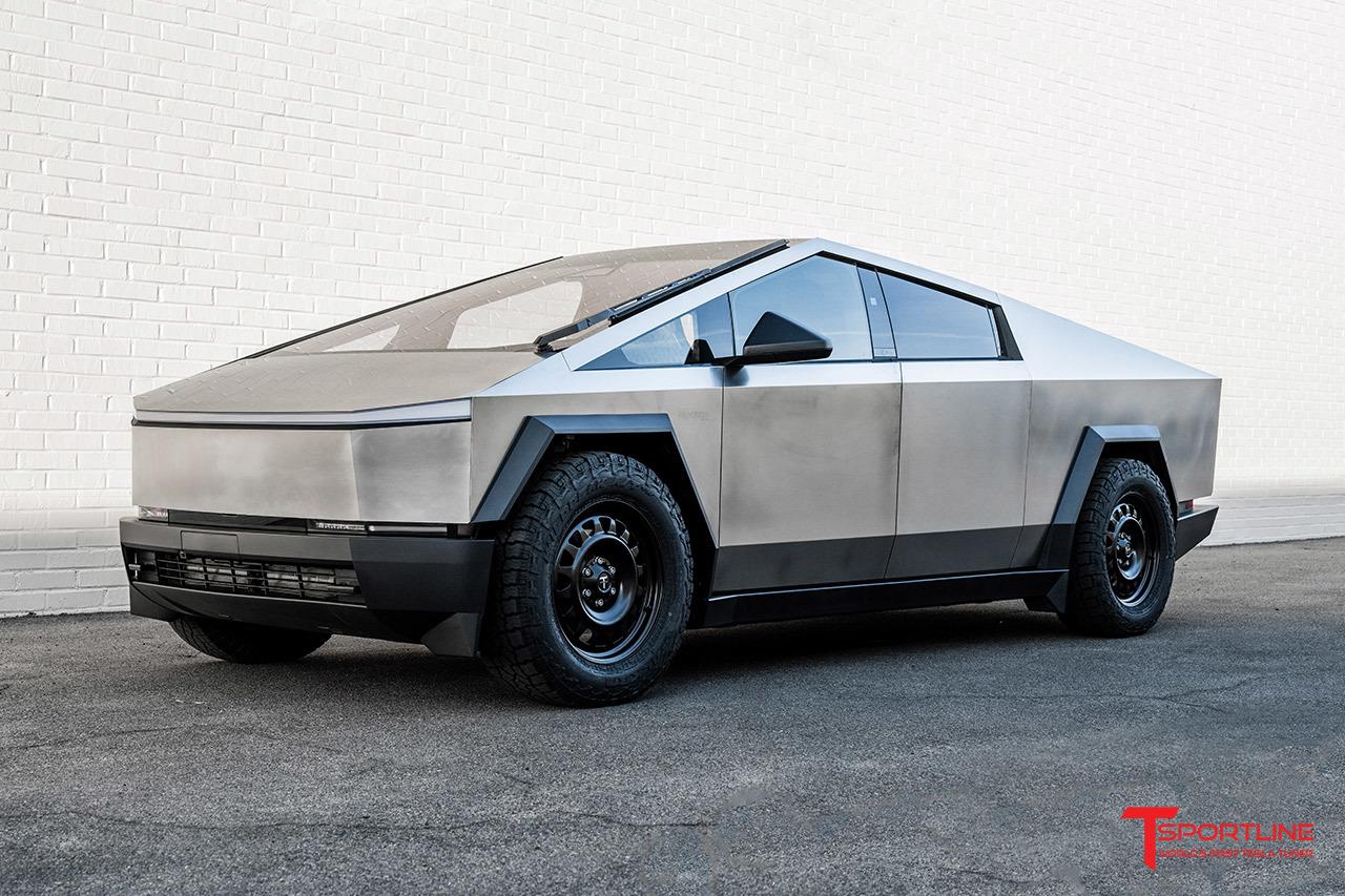 Tesla Cybertruck Cybertruck Aftermarket Wheels & Tires Photos + Info Compilation rtruck-aftermarket-wheels-20-tcs-satin-black-0-