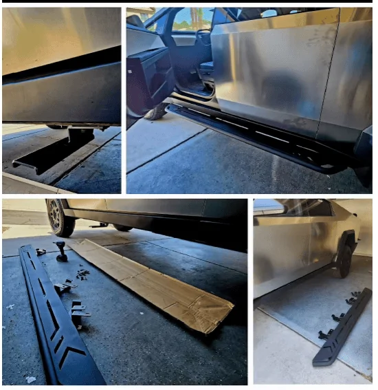 Tesla Cybertruck Cybertruck RUNNING BOARDS now AVAILABLE! running boards 1