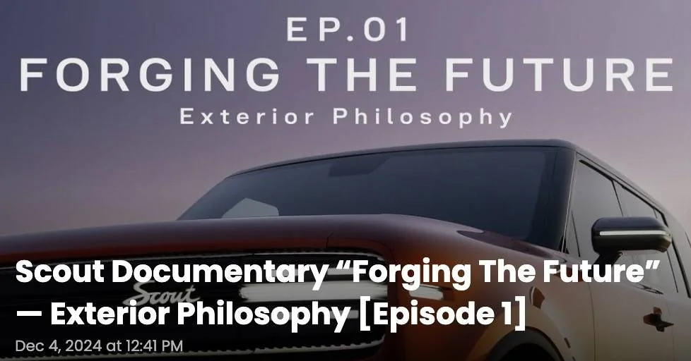 Tesla Cybertruck Official: Scout EV Pickup & SUV debut w/ Gas Range Extender, 4x4, BOF, Lockers, Sway Bar Disconnect -- All Specs, Wallpapers, Videos scout-motors-documentary-jpg-jpg