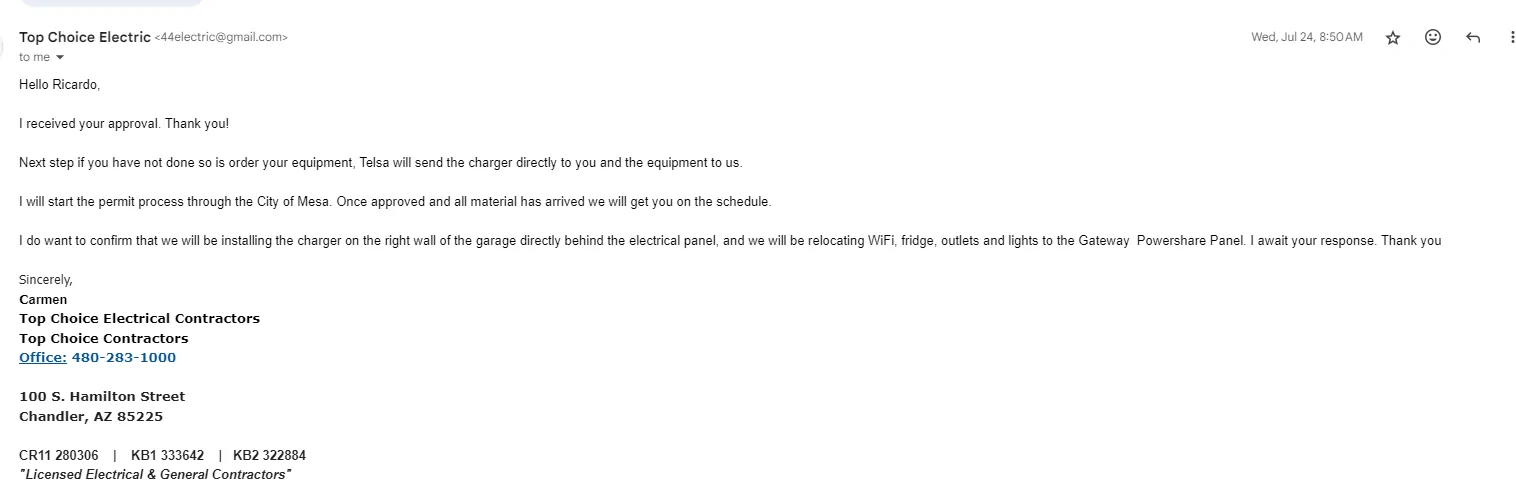 Tesla Cybertruck ⚡️ PowerShare Install, Specs, Details confirmed! No load shifting (for now) Screenshot 2024-08-22 053543