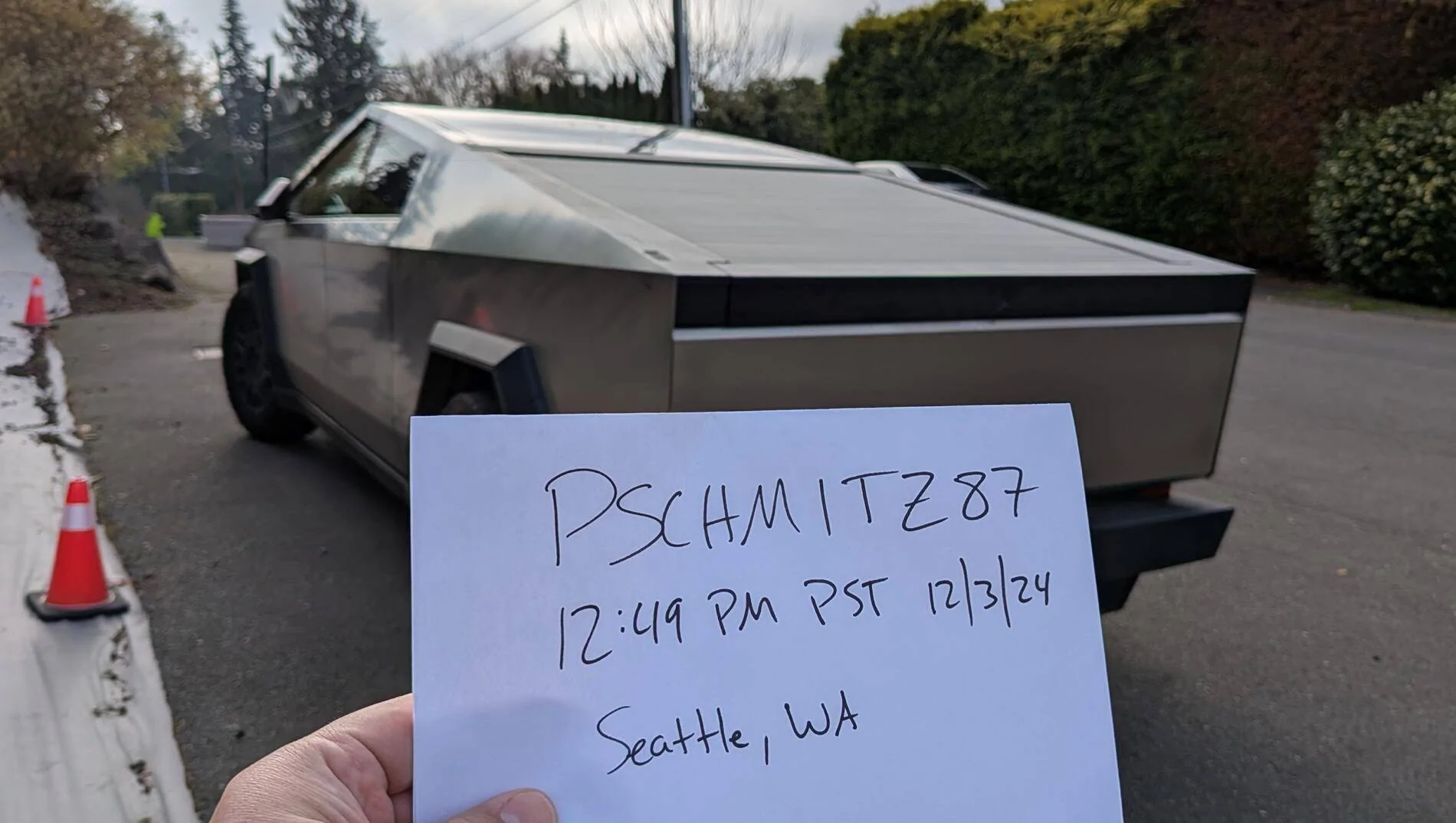 Tesla Cybertruck Selling our Foundation Series AWD CT $90k Screenshot 2024-12-03 125612