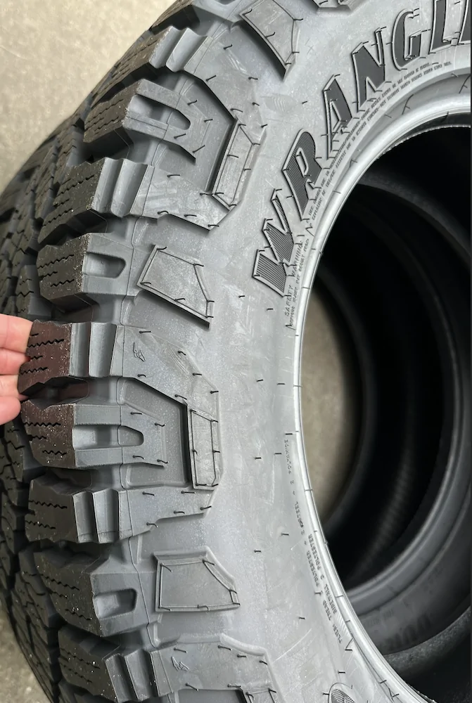 Tesla Cybertruck Tires $1100: Duratrac RTs 285 / 65 r20 Tires for sale - 537 Miles used Screenshot 2025-09-10 at 2.44.39 PM