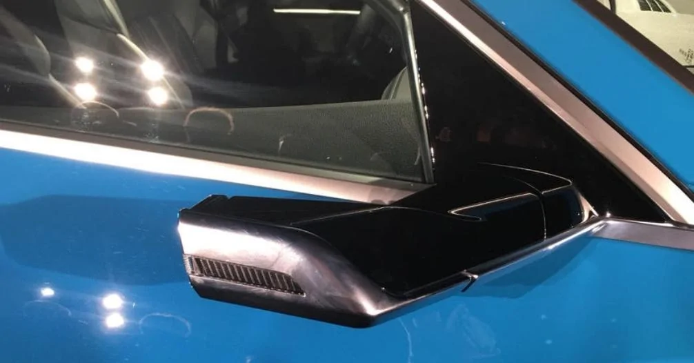 Tesla Roadster 2nd gen Here's the hole left after side mirrors are removed 📸 Screenshot_20231220_171918_Googl