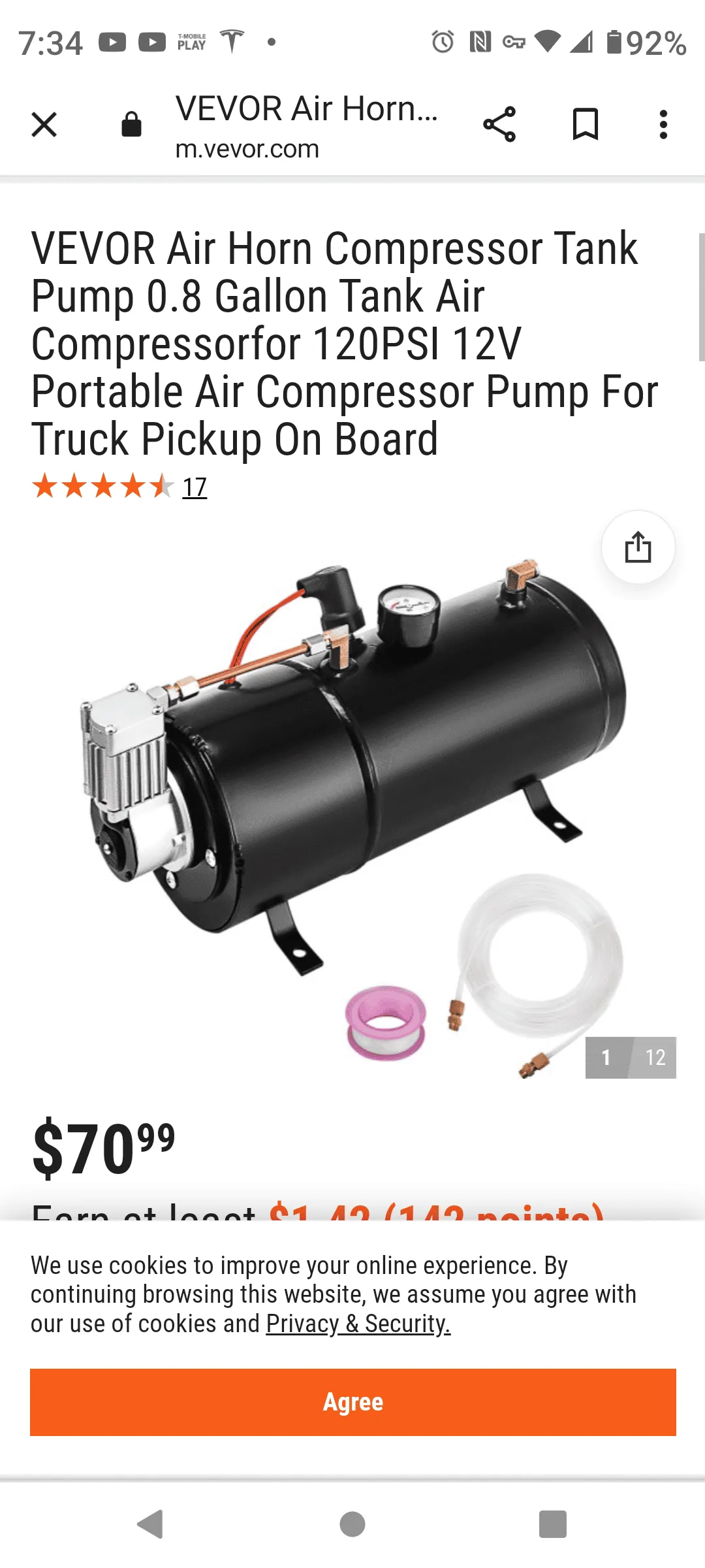 Tesla Roadster 2nd gen Air Compressor for airing up and down? Screenshot_20240211-073422