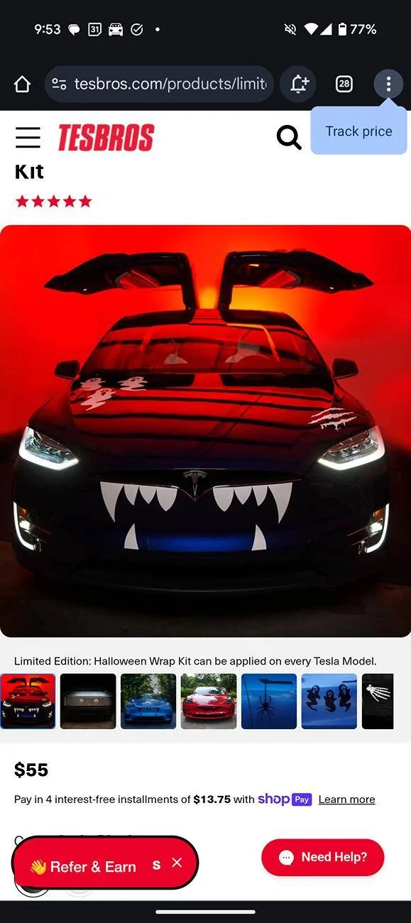 Tesla Cybertruck 🎃 Halloween Cybertrucks! 👻 Screenshot_20240919-095352