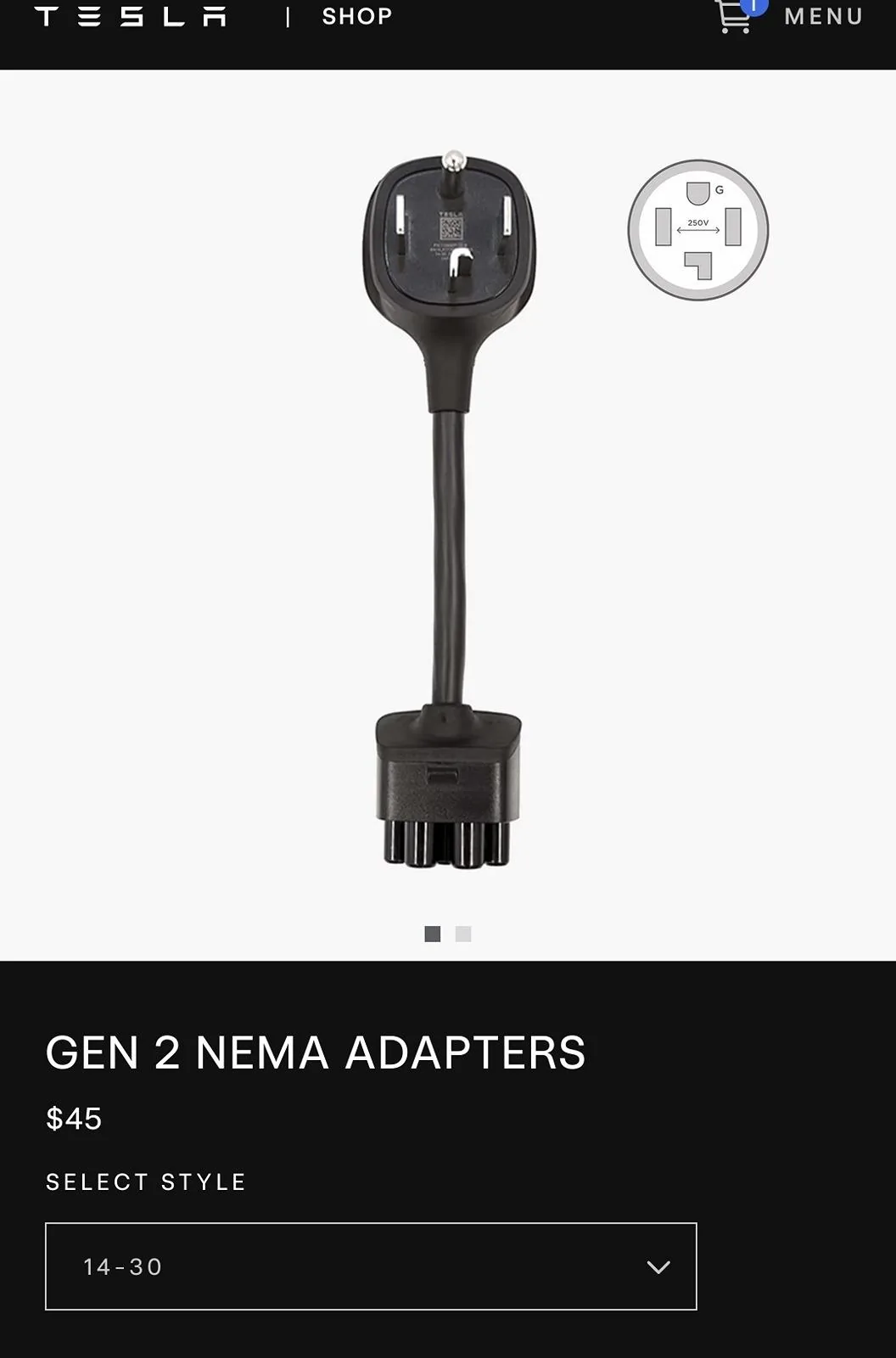 Tesla Roadster 2nd gen PowerShare Mobile Connector (Gen 3) -- Discussion SmartSelect_20240618_102914_Firefox