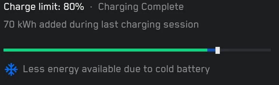 Tesla Roadster 2nd gen Losing 6% battery overnight, normal? SmartSelect_20241109_090110_Tesla