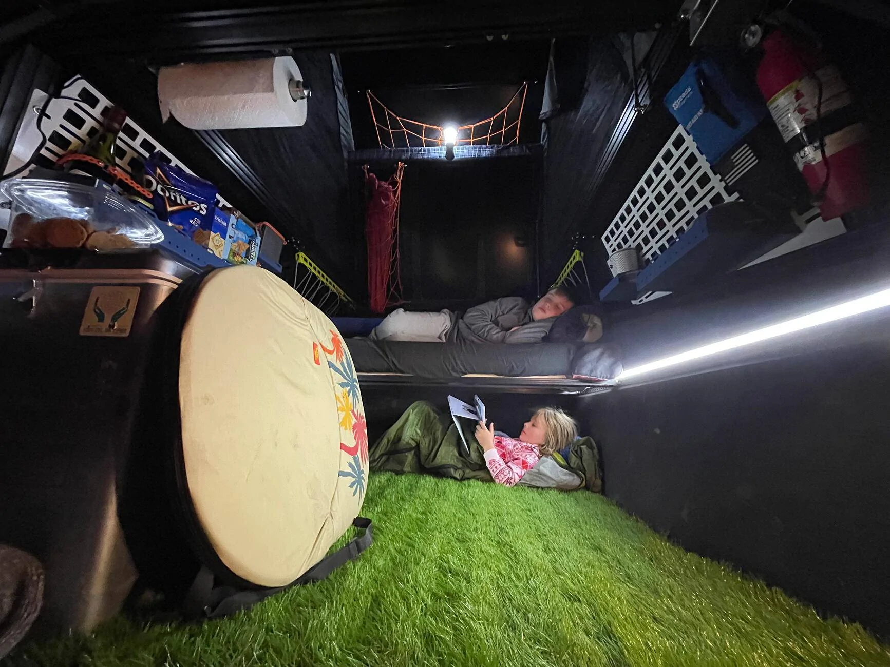 Tesla Roadster 2nd gen Cyber Tent Style - Using RTT mounted in truck bed tempImageGI1niY