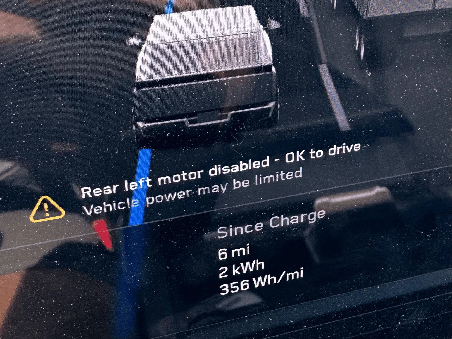 Tesla Roadster 2nd gen Cyberbeast "Rear left Motor Disabled" tempImagelgCvE