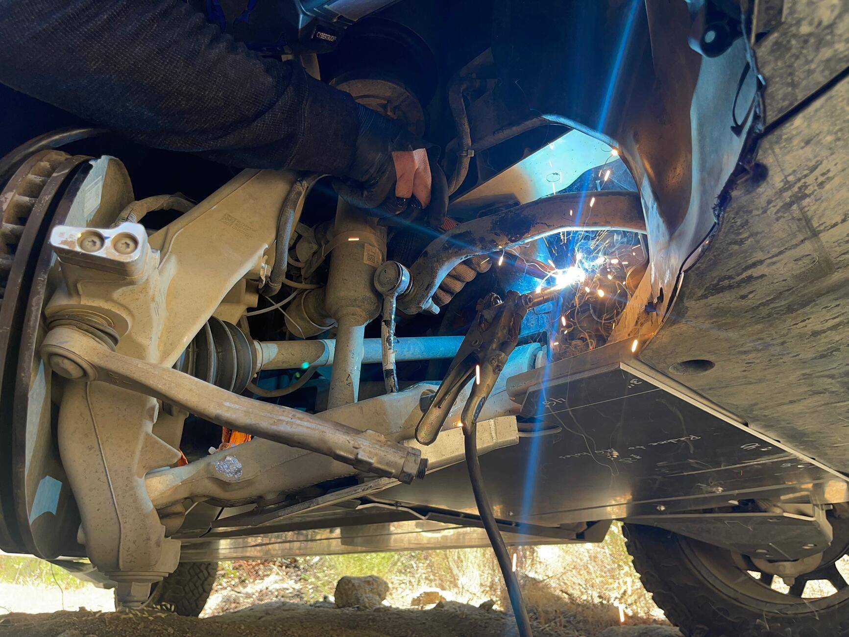 Tesla Cybertruck Trail Report: Sidewinder in Coral Canyon, San Diego county tempImageU0bcN3