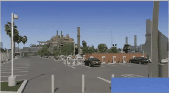 Tesla Cybertruck Cybertrucks Will Have Larger Parking Spots at Tesla Superchargers tesla-charging-cybertruck-space-render-567x312