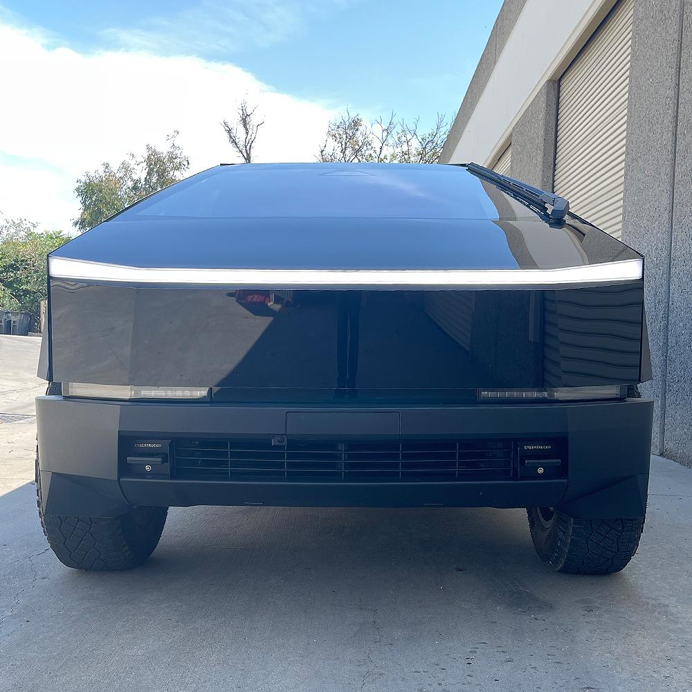 Tesla Cybertruck NEW CYBERTRUCKco Universal Bumper and Roof mounting brackets - works with any light brand from Baja Designs to Amazon tesla cybertruck front bumper fog light brackets-1