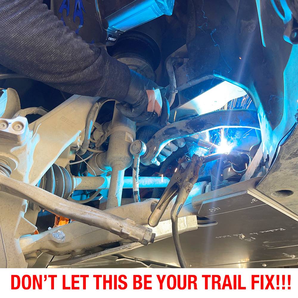 Tesla Cybertruck Trail Report: Sidewinder in Coral Canyon, San Diego county tesla cybertruck heavy duty inner tie rods front steering rack-6