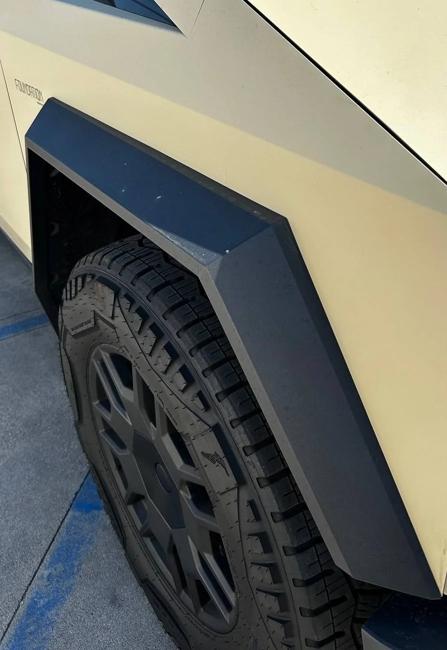 Tesla Cybertruck 🚀 Transform Your Cybertruck into a Desert Storm Warrior: Complete Military Makeover with STEProtect and More! TESLA Cybertruck steprotect protection stickercity sliplo fender flares los angeles molle run