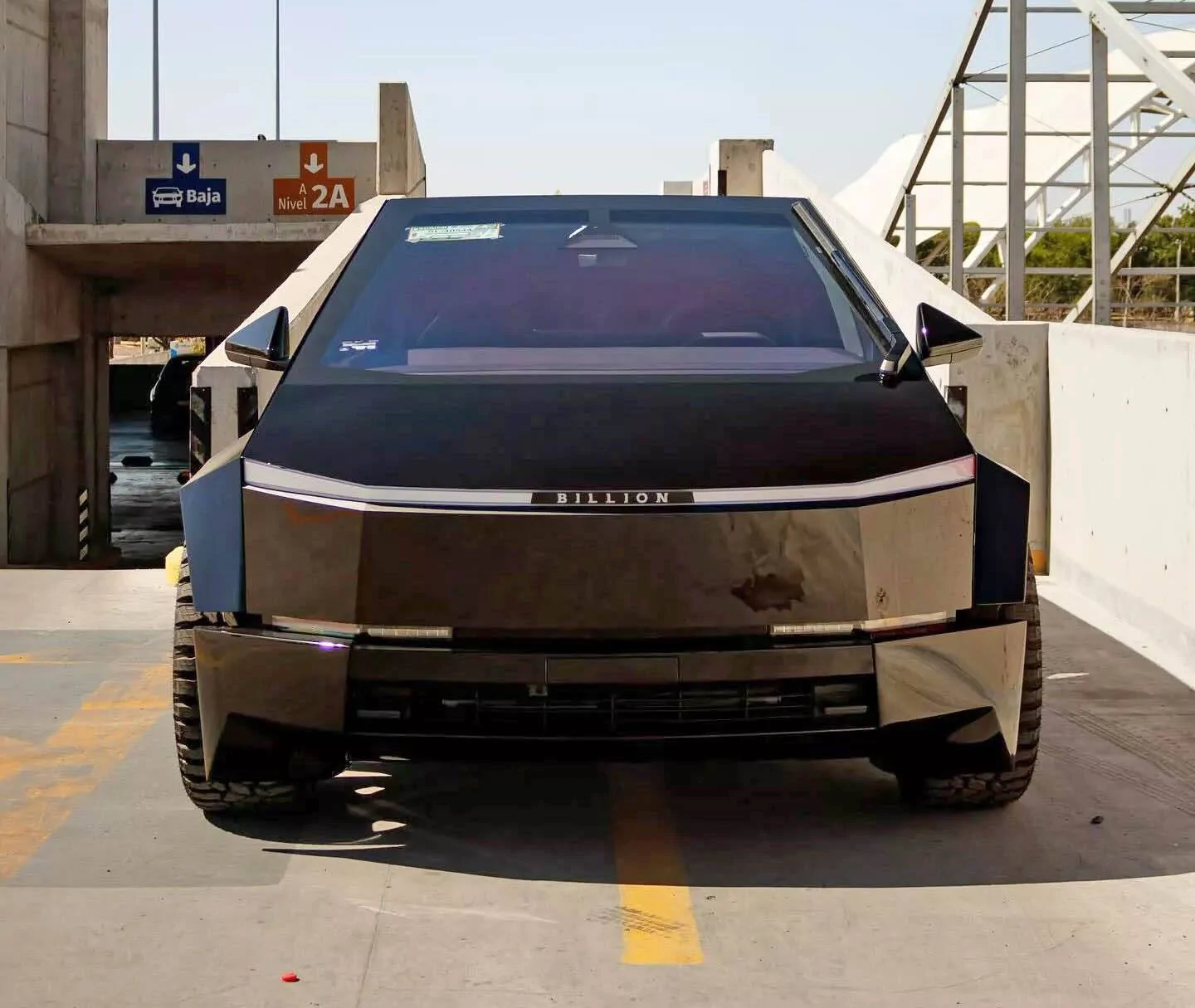 Tesla Cybertruck BLACK Vinyl Wrap & PPF Cybertruck -- Photos & Videos Tesla-Cybertruck-Widebody-14