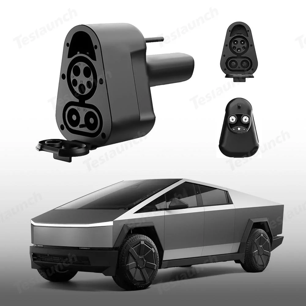 Tesla Cybertruck Cybertruck CCS1 X J1772 To Tesla (NACS) Fast Charging Adapter Teslaunch Cybertruck CCS1 X J1772 To Tesla (NACS) Fast Charging Adapter (5)