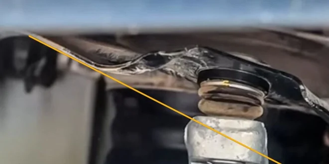 Tesla Roadster 2nd gen Cybertruck engineers bend upper control arm in testing TTg39xl