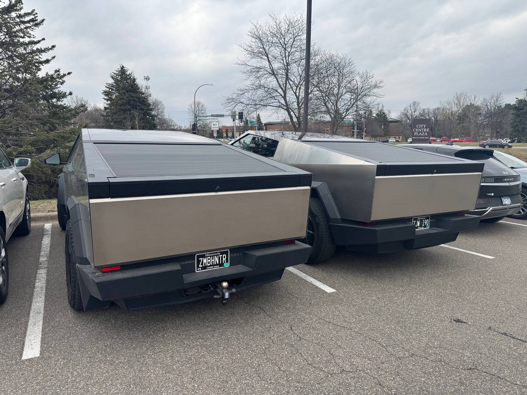 Tesla Cybertruck Minnesota cybertruck owners Two Cybertrucks