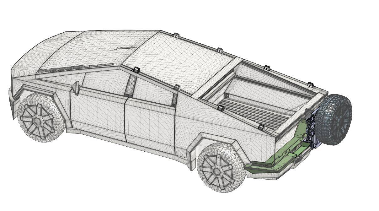 Tesla Roadster 2nd gen Any suggestion of tailgate spare tire mount solution?? Unknown-2