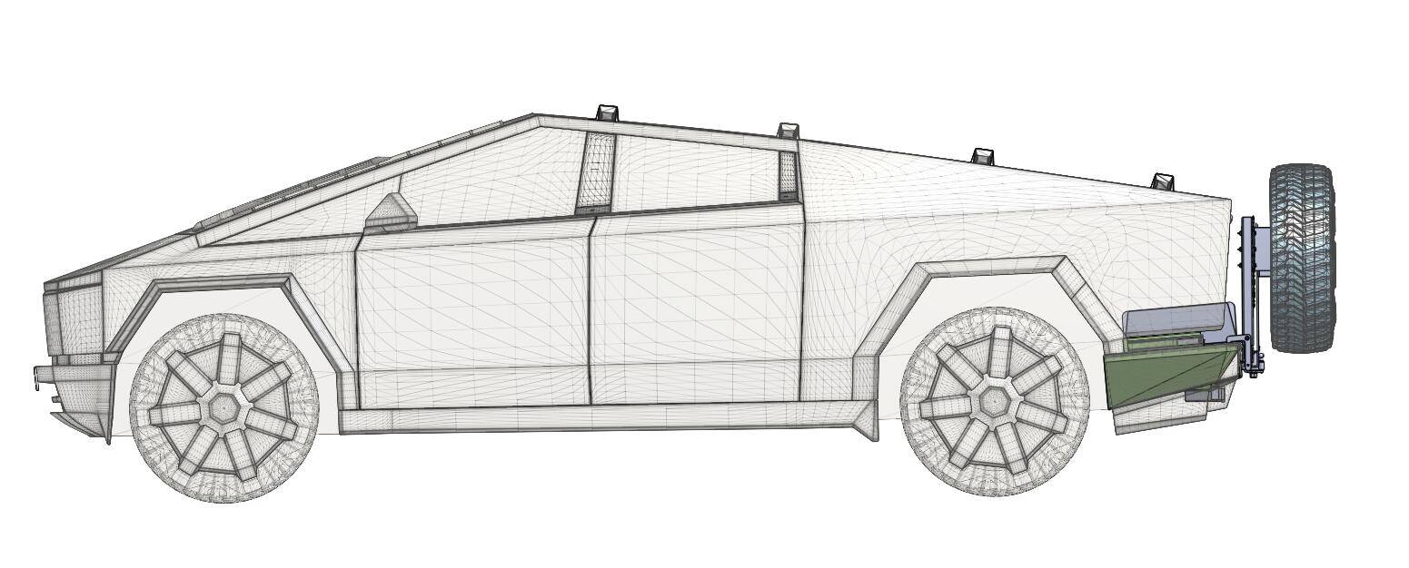 Tesla Roadster 2nd gen Any suggestion of tailgate spare tire mount solution?? Unknown-3