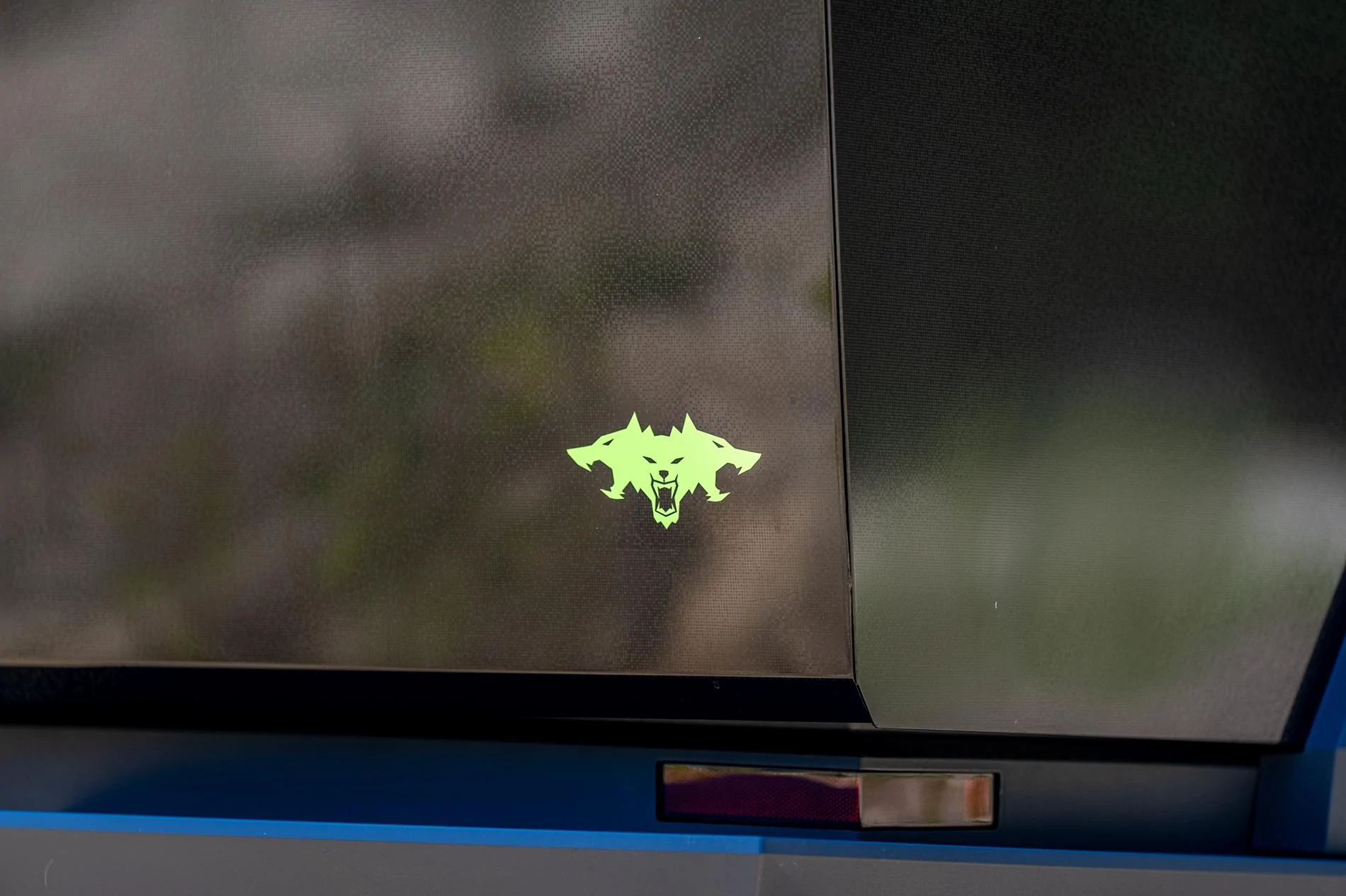 Tesla Cybertruck BLACK Vinyl Wrap & PPF Cybertruck -- Photos & Videos UPPF Black Mosaic Wrap + Lime Green Foundation Series Letters & Cyberbeast Logo 9