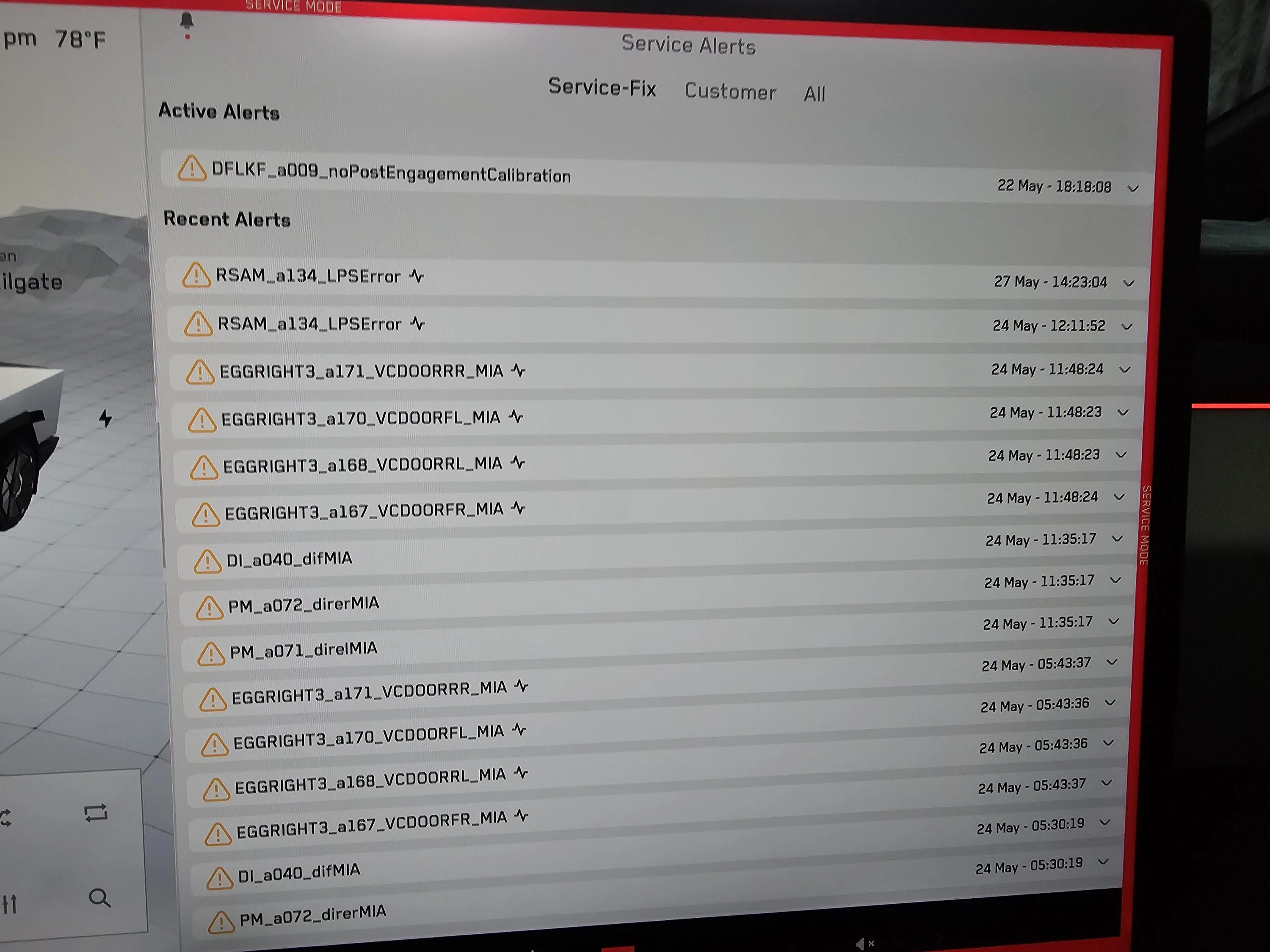 Tesla Roadster 2nd gen Tesla Service Alerts Help! vNAzSwv