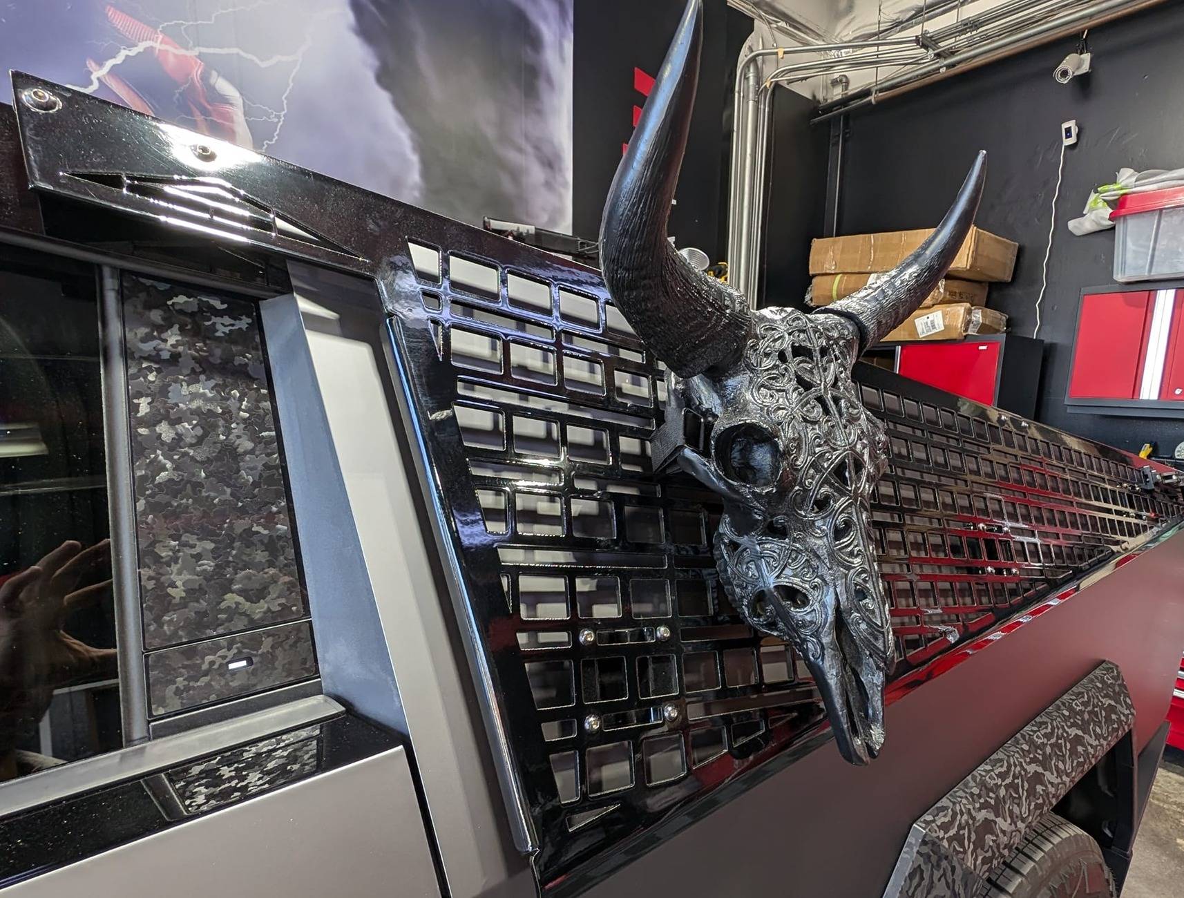 Tesla Cybertruck 🚨 Side Window Pillar Carbon Fiber Wrap – 20% Off for Cybertruck Forum Members! 🚘✨ WhatsApp Image 2024-09-12 at 11.18.32_50bc46ac