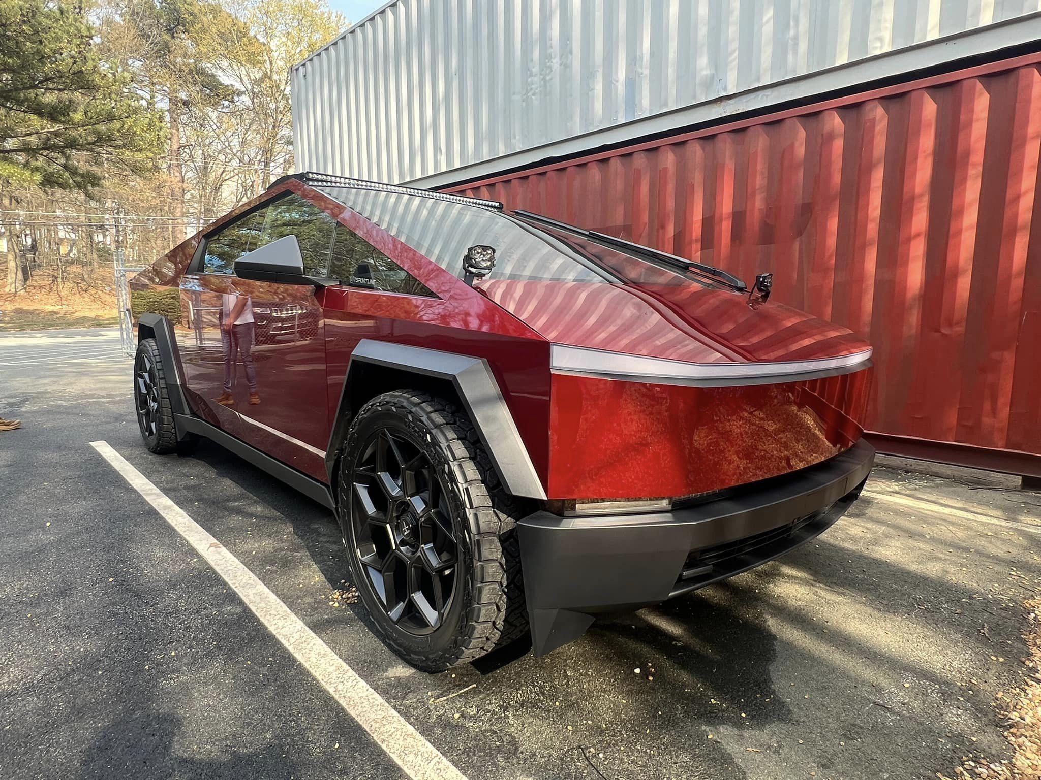 Tesla Cybertruck Cybertruck Aftermarket Wheels & Tires Photos + Info Compilation -wheels-nitto-recon-grappler-tires-cowl-lights-