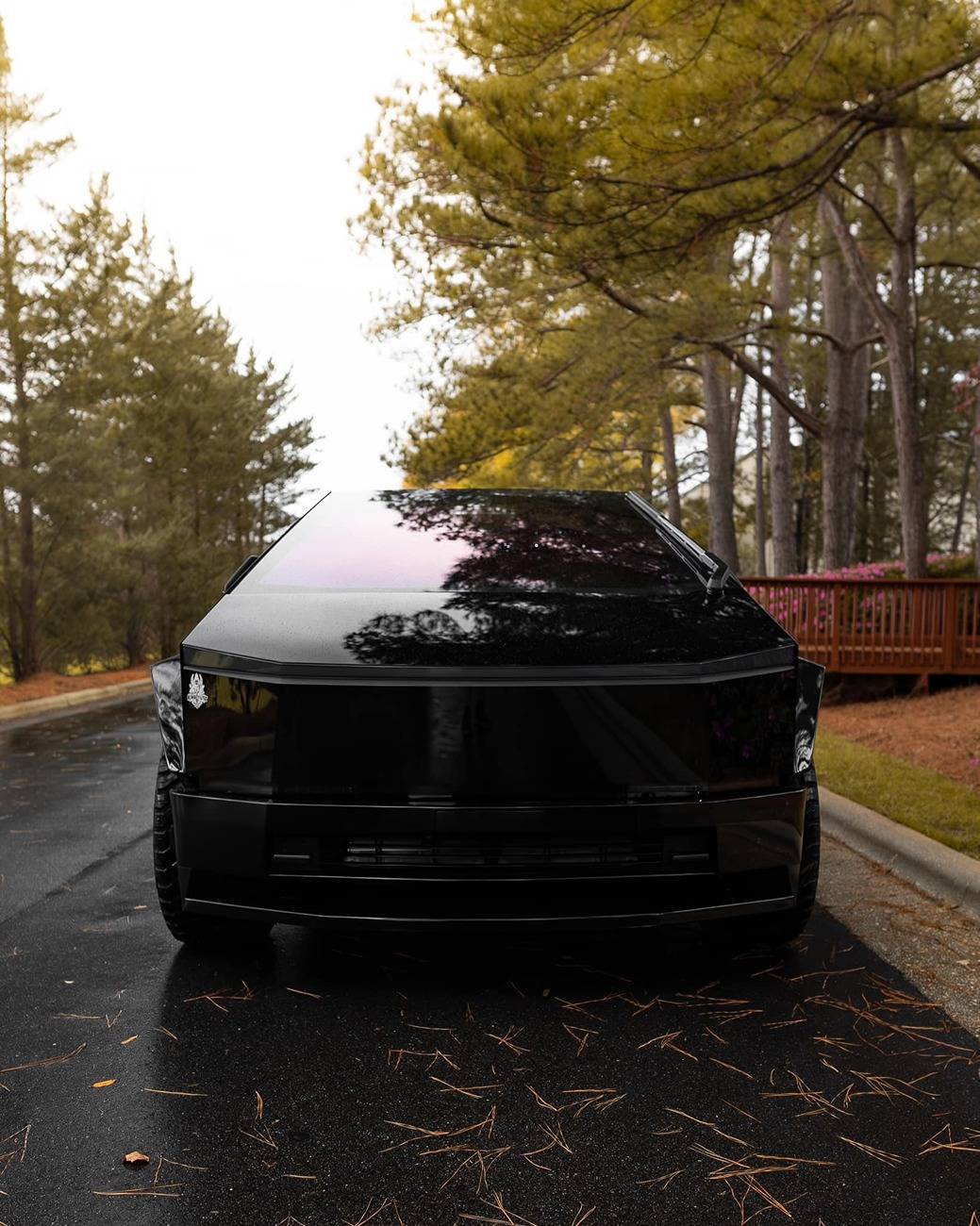 Tesla Cybertruck BLACK Vinyl Wrap & PPF Cybertruck -- Photos & Videos Widebody Cybertruck Build (Wide Body Kit) 2